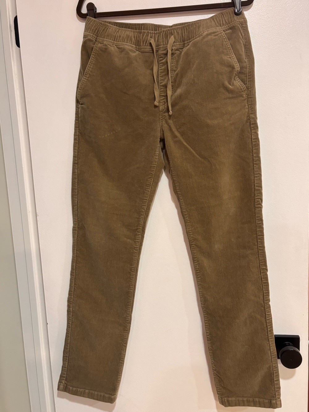 Katin Pipeline Corduroy Pan Men's Drawstring Pants - khaki Brown Size Medium
